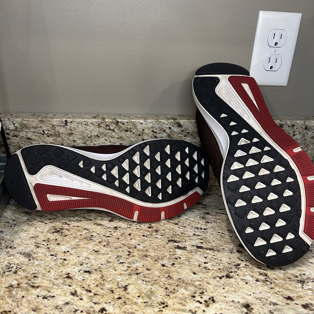 Size 10 - Nike Quest  Burgundy Oil Grey - Picture 9 of 11